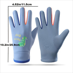 Cartoon Night Lighting Gloves for Winter Sports