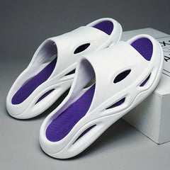 Men's Lightweight Open Toe Slippers for Home Shower Spring Summer