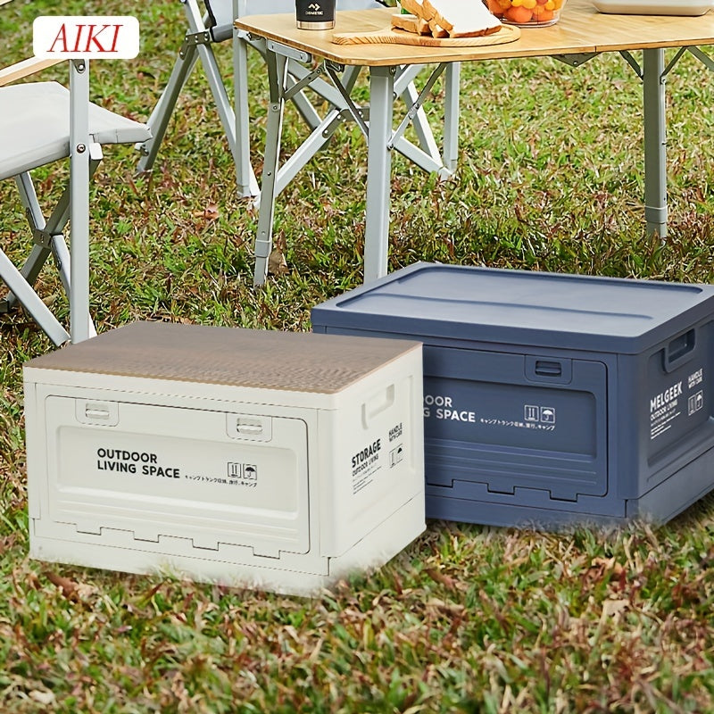 Portable Folding Box Moisture-proof Storage Box for Home, Camping, Car Fishing