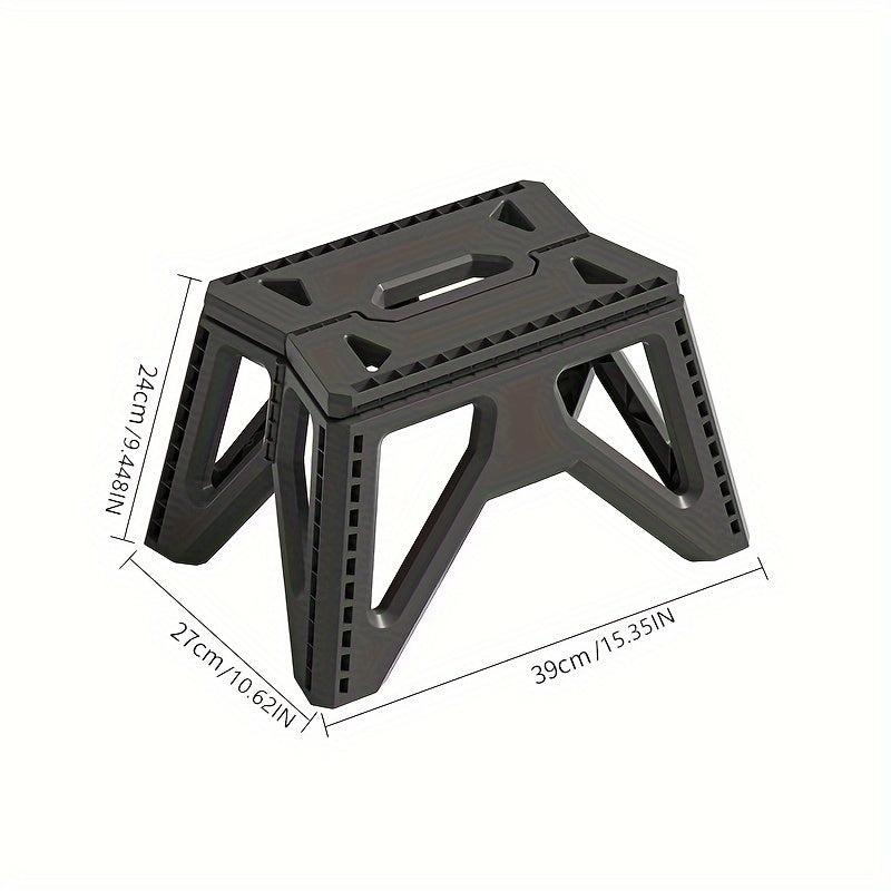 Portable Folding Stool for Fishing Camping Home - Small Plastic Stool