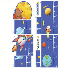 Yunce Unicorn Wall Stickers Height Ruler for Kids Room Decor