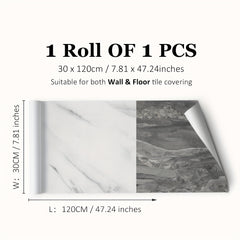 Waterproof Marble Floor Stickers Non-slip Tile Stickers