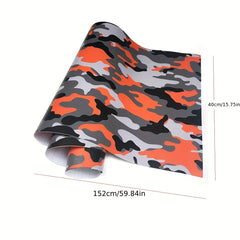 40x15in PVC Car Camo Changing Film