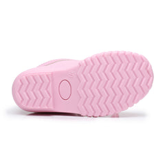 Girl's High Top Waterproof Boots Non Slip Shoes For Kids