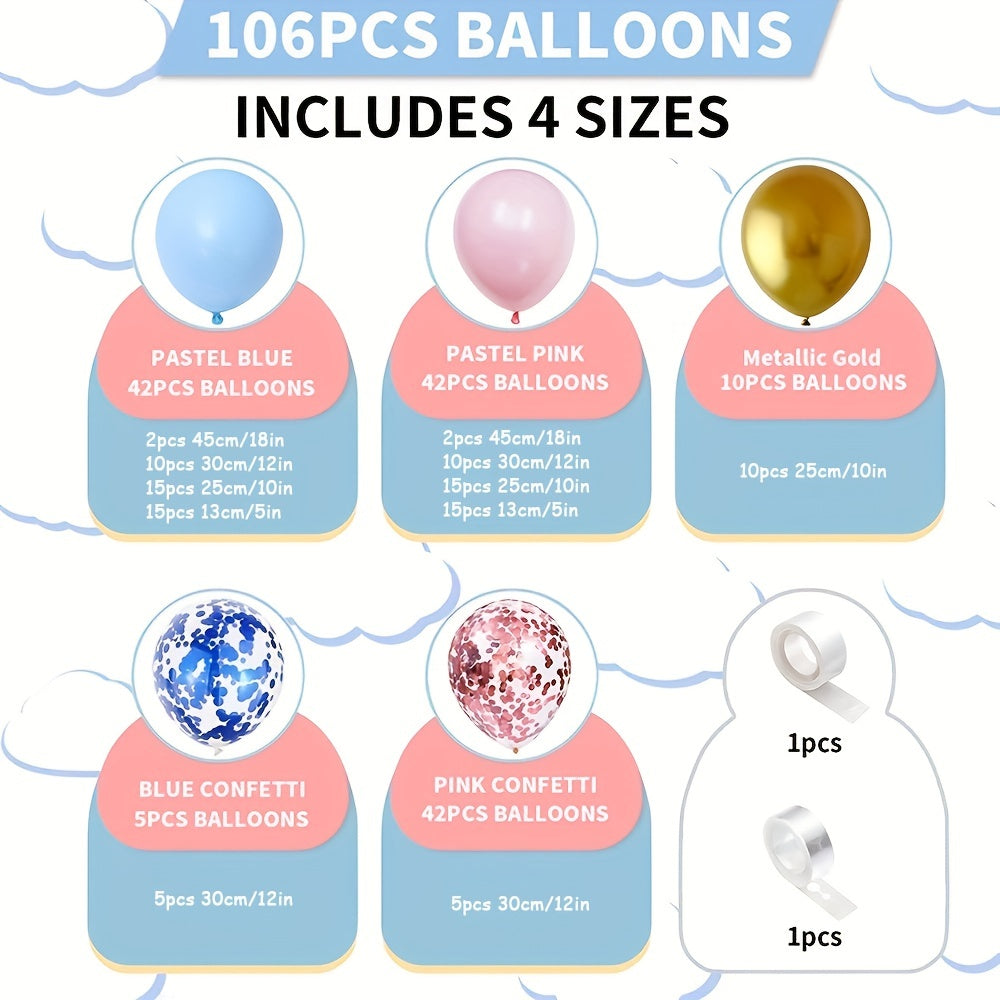 Vibrant Confetti Latex Balloons for Celebrations