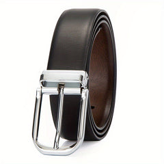 Men's PU Leather Business Belt for Jeans Pants