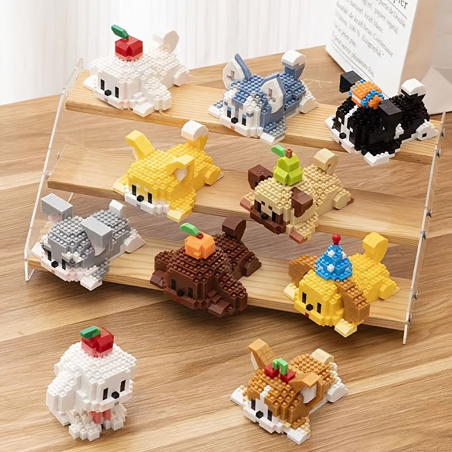 DIY Cartoon Animal Building Blocks Set - Ideal Gift for Ages 8-12