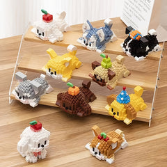 DIY Cartoon Animal Building Blocks Set - Ideal Gift for Ages 8-12