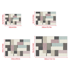 Soft Non Slip Modern Home Decoration Carpet