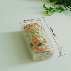 Geometric Lattice Journal and Paper Tape Foil Set