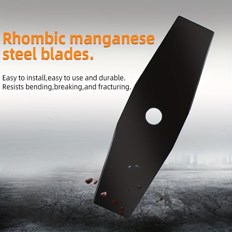 1pc Prismatic Manganese Steel Blade for Lawn Mower Brush Cutting Machine
