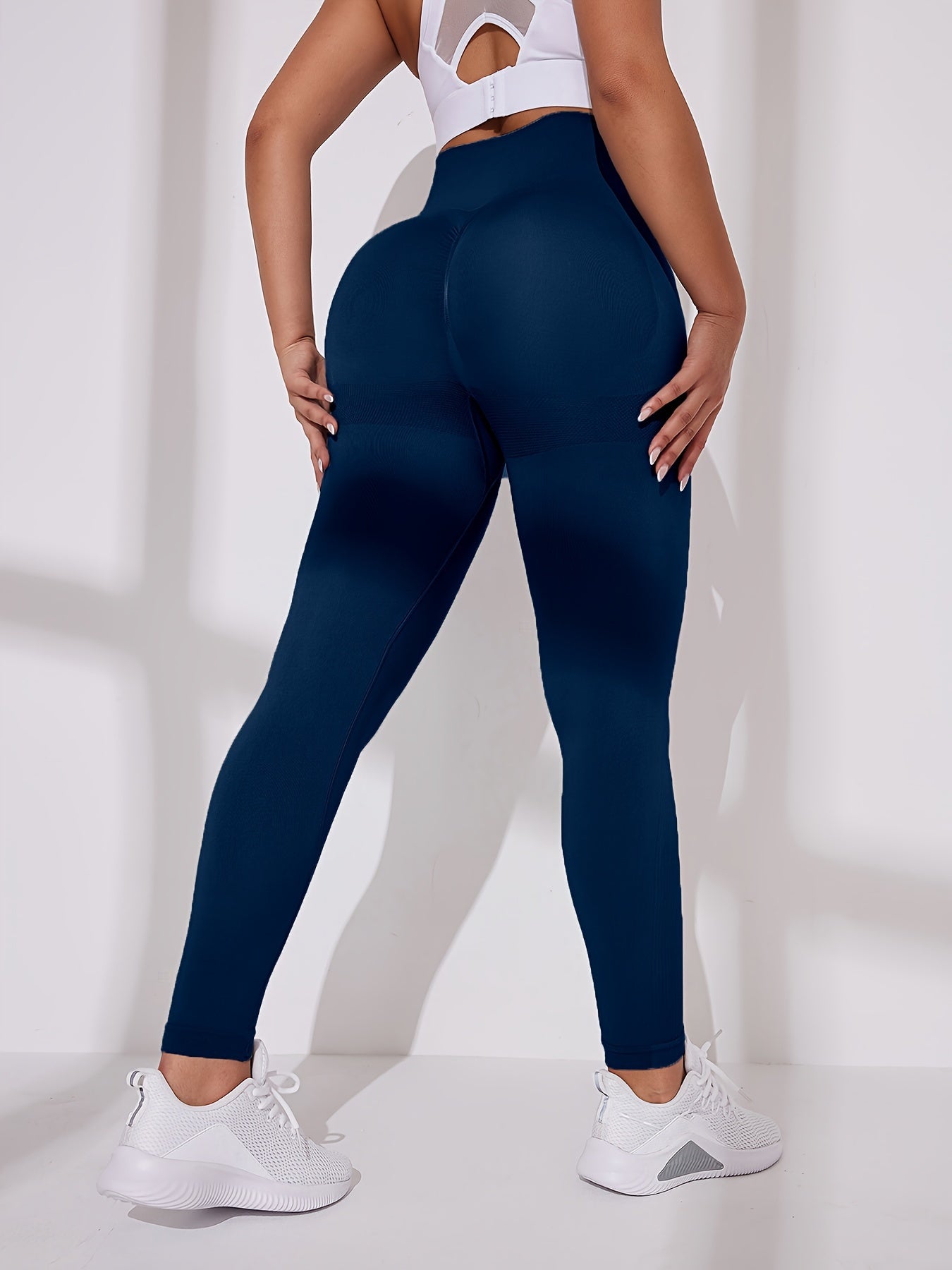 High Waist Seamless Yoga Pants Butt Lifting Slim Fit Casual Yoga Leggings
