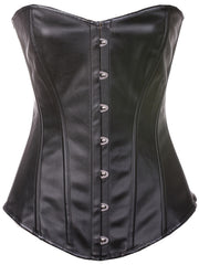 Strapless Corset Bustier Lace Up Body Shaper Lingerie