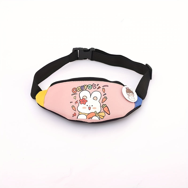 Kids Cartoon Rabbit Waist Bag for Girls
