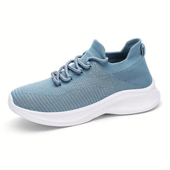 Men's Lace-up Sneakers Lightweight Breathable Sock Shoes