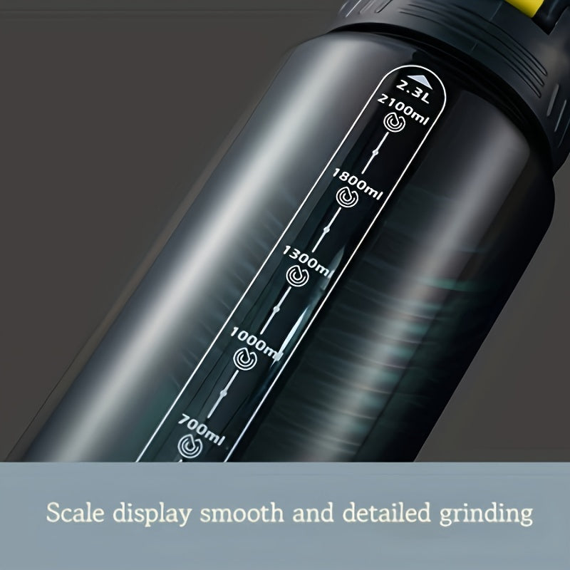 Large Capacity Sports Water Bottle With Straw