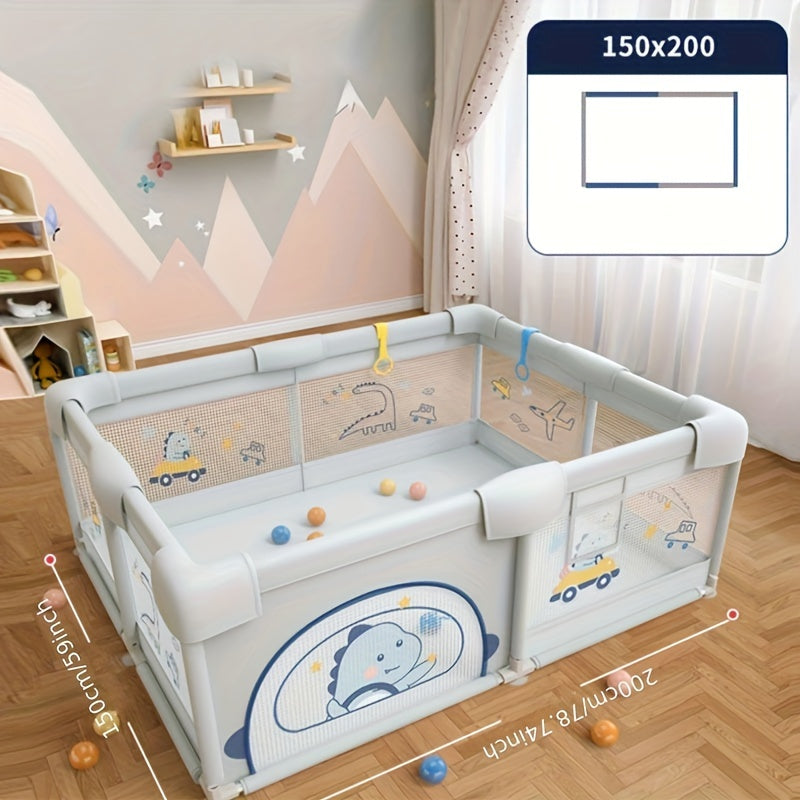 Playpen Baby Indoor & Outdoor Kids Activity Center with Gate