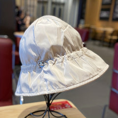 Quick Dry Drawstring Bucket Hat UV Protection Sun Hats For Women