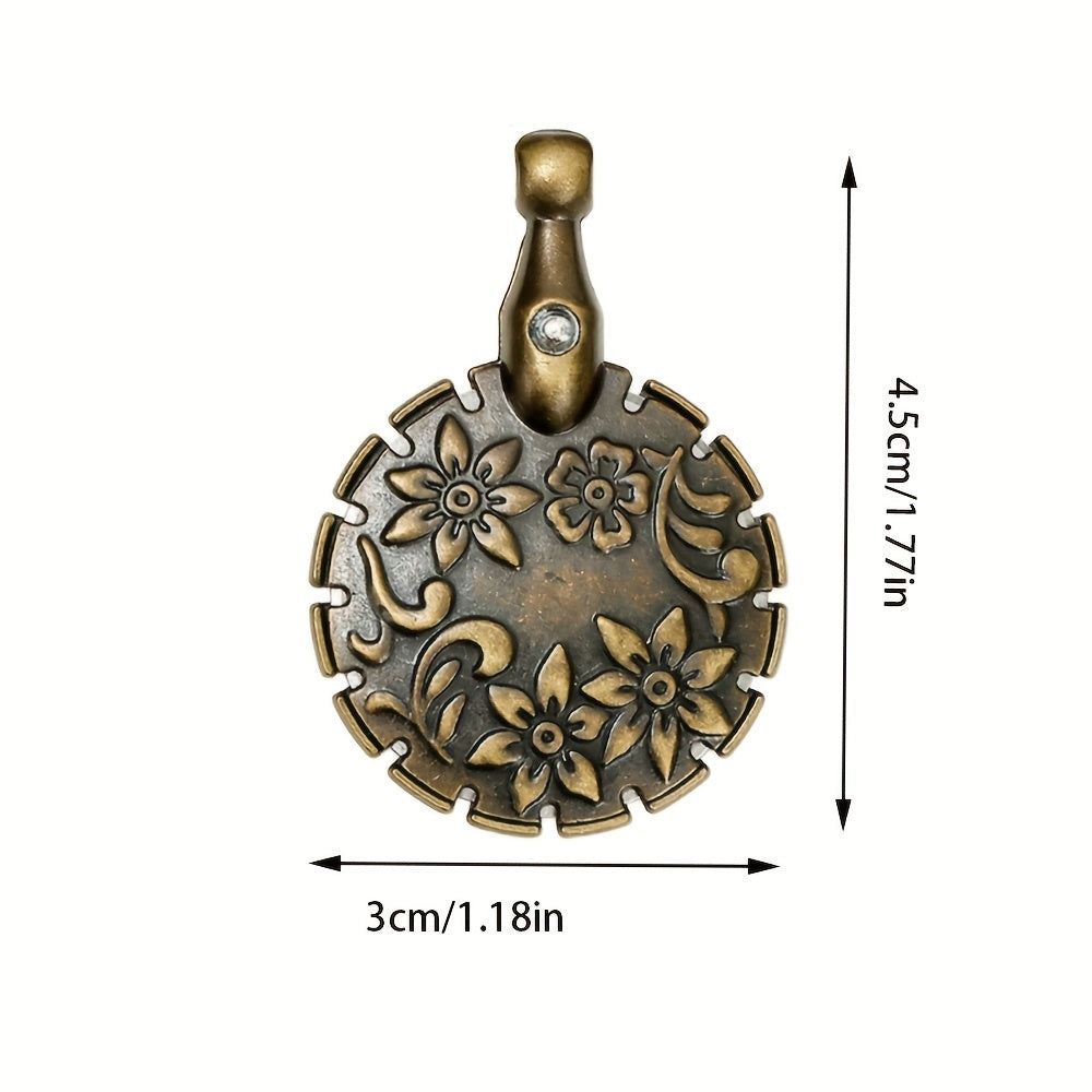 Vintage Thread Cutter Pendant DIY Sewing Knitting Crochet Tool