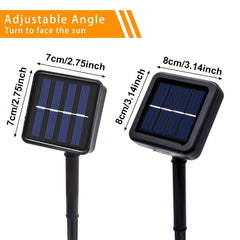 LED Solar Fairy Garland String Lights Waterproof Outdoor Christmas Decor