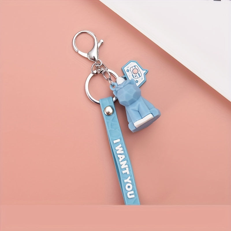 Geometric Animal Keychain for Bags - Perfect Holiday Gift
