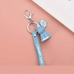 Geometric Animal Keychain for Bags - Perfect Holiday Gift