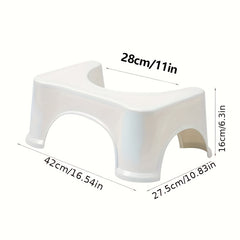 Comfortable Toilet Stool for Bathroom - Sturdy and Stylish
