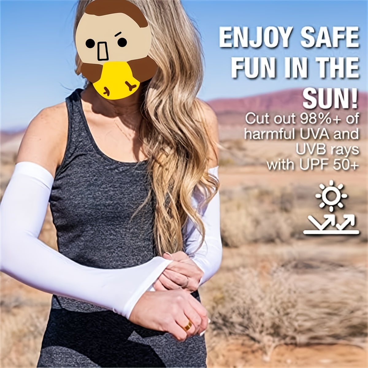 Breathable Arm Sleeves UV Protection Cooling for Sports