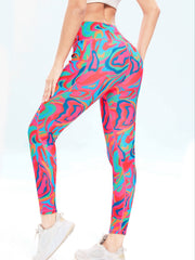 Colorful Yoga Pants High Waist Slimming Leggings