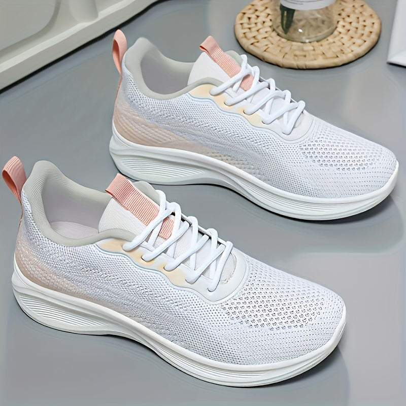 Women's Gradient Soft Thick Sole Running Shoes