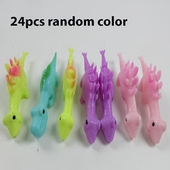 Mini Dinosaur Finger Slingshot Toys - Colorful Prank Fun for Classmates