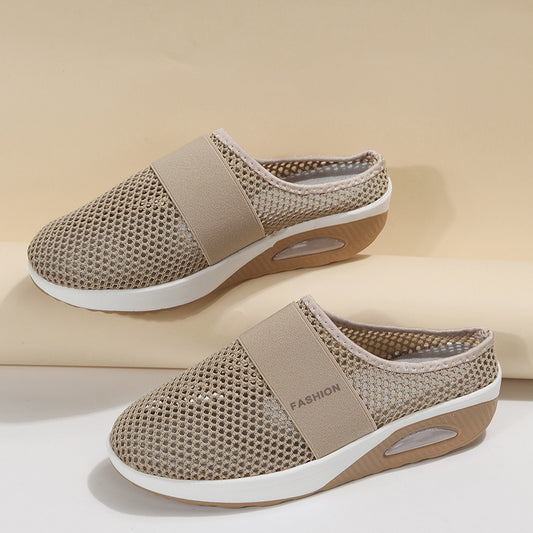 Women's Summer Mesh Platform Sandals Breathable Beach Shoes