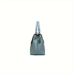 Leather Crossbody Handbag Magnetic Closure Removable Strap Purse