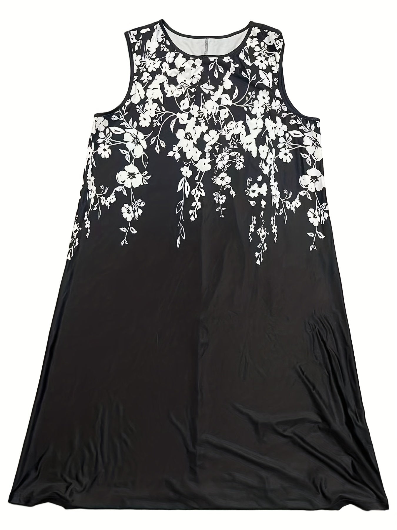 2 Piece Set Women's Floral Print Dress & Cardigan