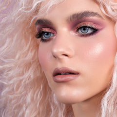 3D Pink Highlighter Blush Shimmering Body Highlighter Makeup Palette