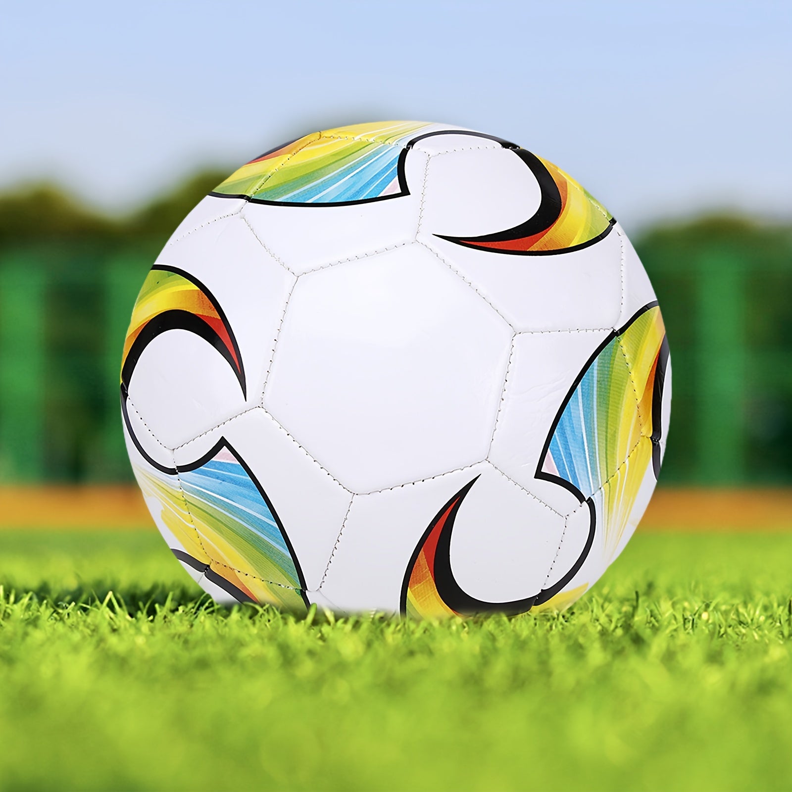 Size 5 Prof. Football PU Leather Soccer Ball For Competition