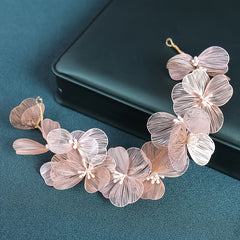 Floral Tiara Flower Headpiece Elf Headband Bridal Headpiece Fairy Wedding