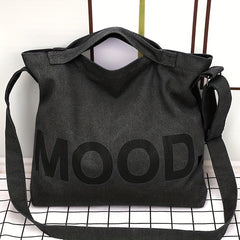 Large Capacity Women's Canvas Tote Bag for Outdoors