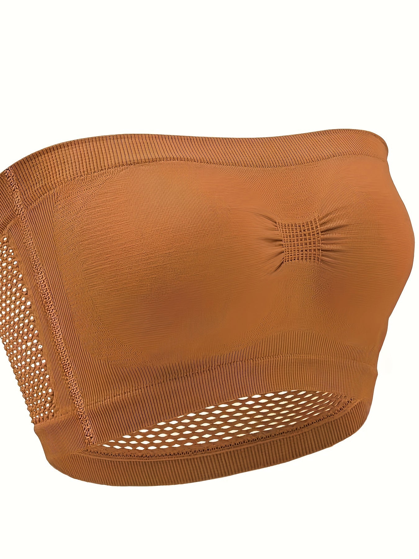 4pcs Strapless Bandeau Bras Hollow Out Stretch Everyday Bra