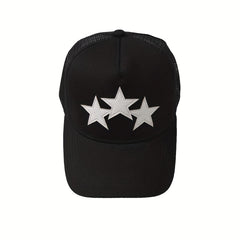 Letter Embroidery Trucker Hat Vintage Baseball Cap Dad Hat