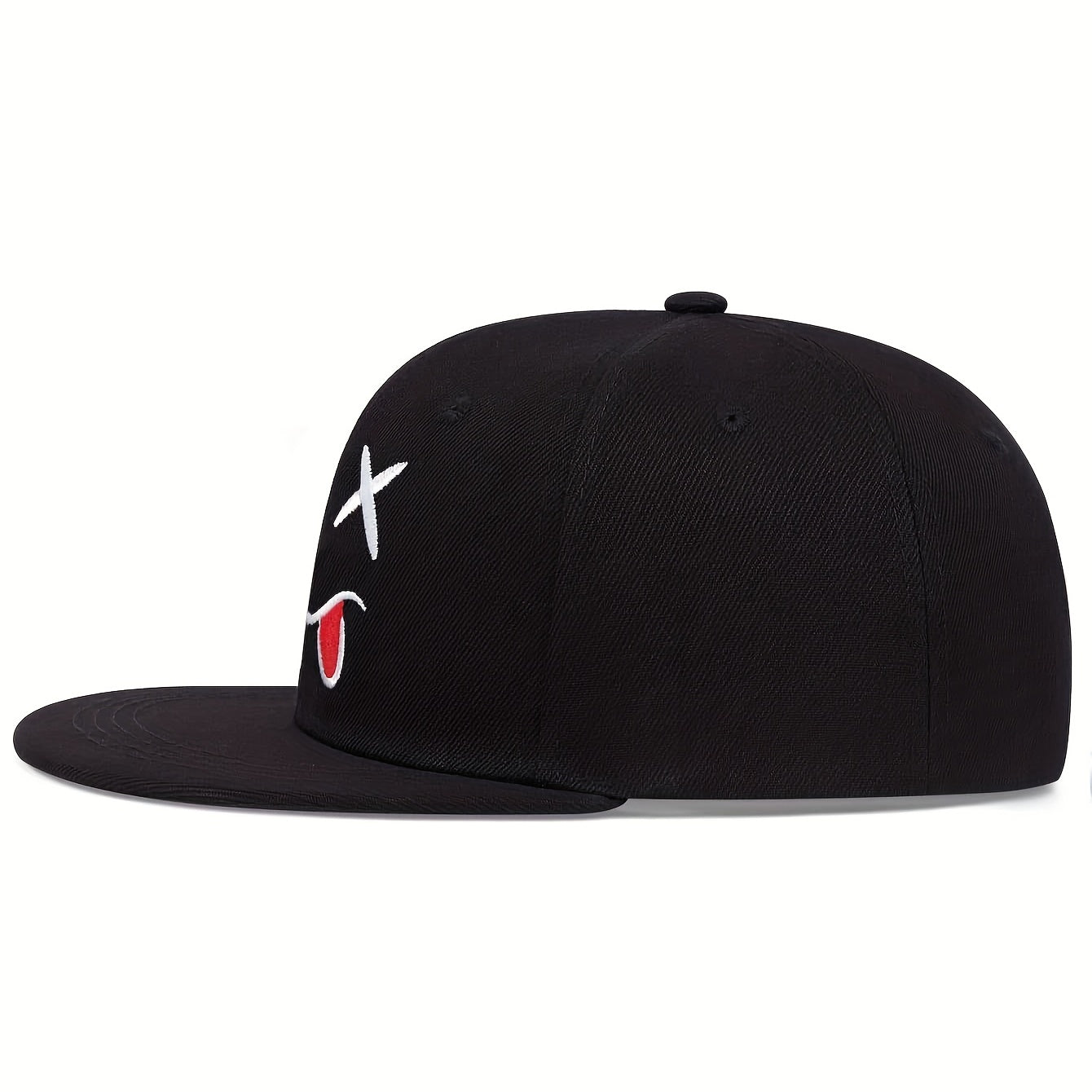 Hip Hop Snapback Hat XX Face Tongue Embroidery Baseball Cap Unisex Anime