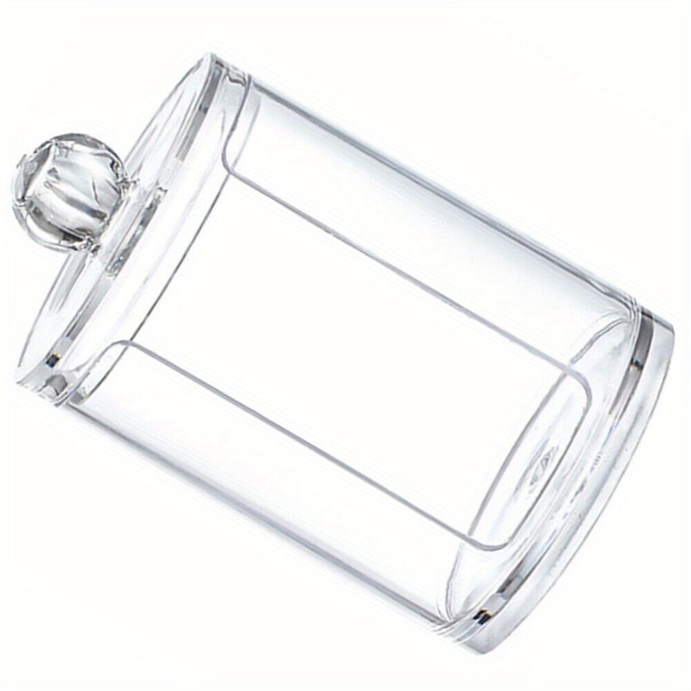 Makeup Pads Storage Rack Acrylic Holder Container with Lid
