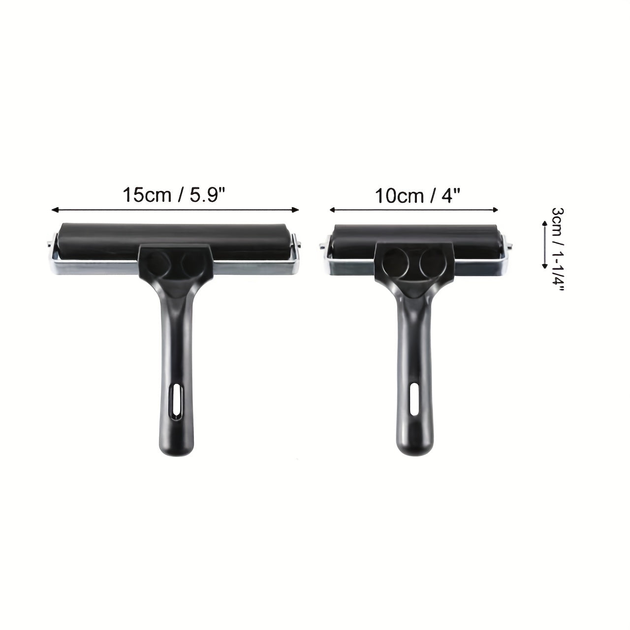Rubber Roller 10 16 Cm Brayer Roller Tool for Printmaking Painting Crafting