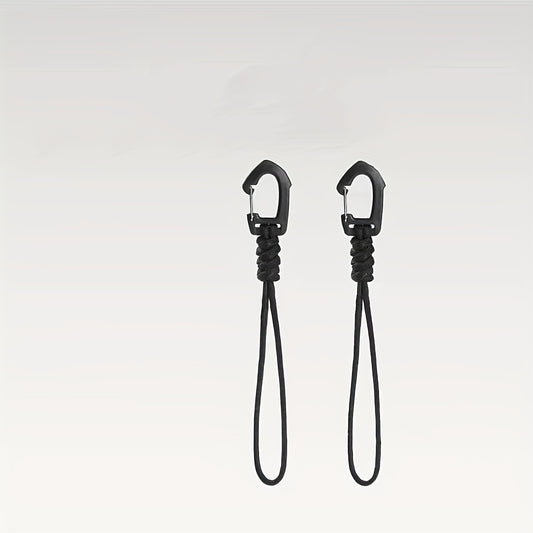 2pcs 7 Core Keychain Hanging Rope Portable Anti-Lost Multifunctional Hanging Buc