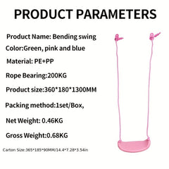 Plastic Children's Swing Seat Replacement for Amusement Facilities