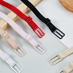 Women's Adjustable Elastic Bra Strap Anti Slip Bra Back Hasp Clip