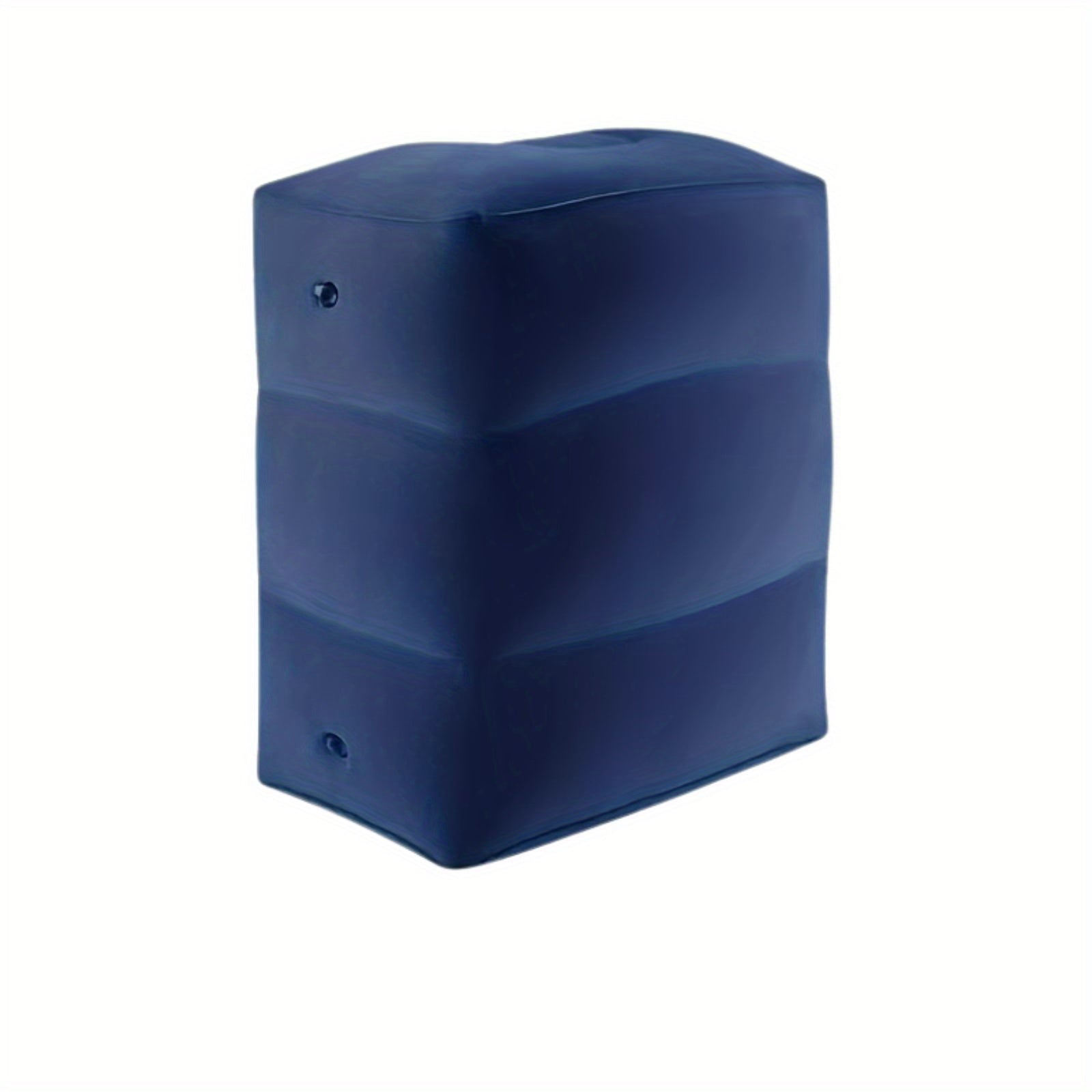 Portable 3-Layer Flocking Footstool for Travel and Car