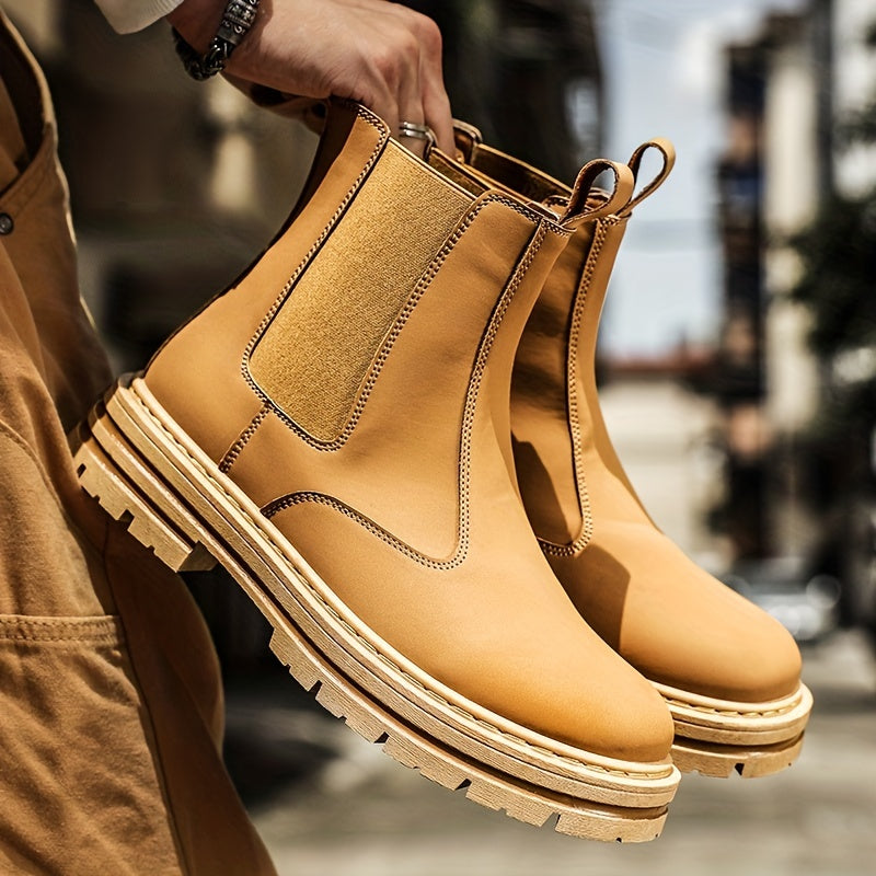 Men's Chelsea Boots Easy To Clean