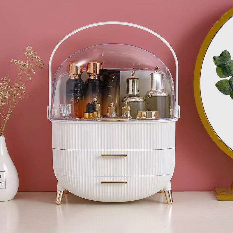 1pc Cosmetic Storage Box Drawer Dust-proof Skin Care Product Shelf