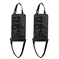 2pcs Car Mounted Fishing Rod Hanging Bag Oxford Cloth Storage Rack